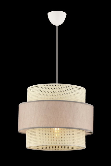 Opviq Cascade Lámpara de Araña Blanco y Beige Opviq Cascade Lámpara de Araña Blanco y Beige